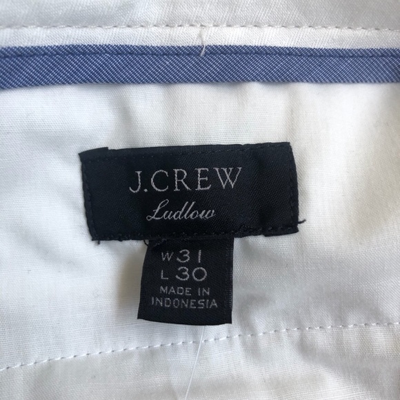 J Crew Beige Ludlow Slim Fit Pants - Picture 3 of 3